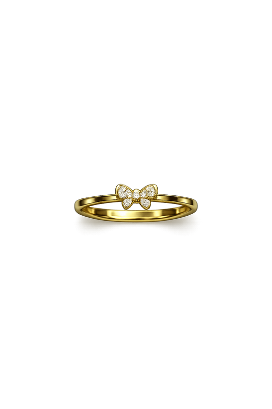 14 Ayar Altın - Kelebek Yüzük