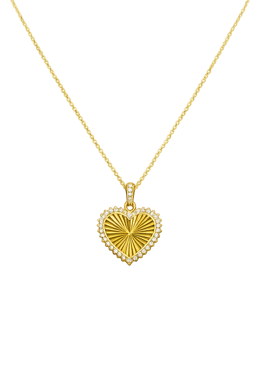 14 Ayar Altın - Kalpli Kolye