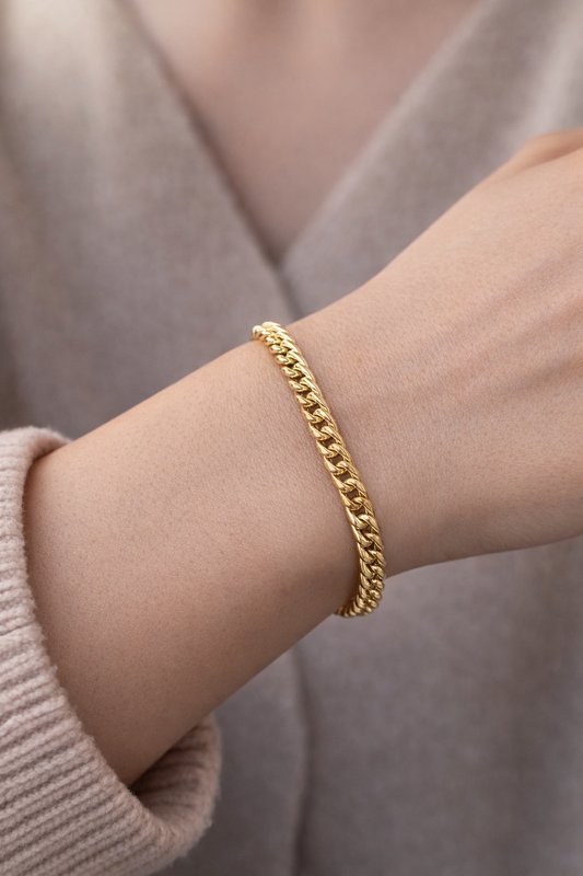 14 Ayar Altın - Gold Bileklik