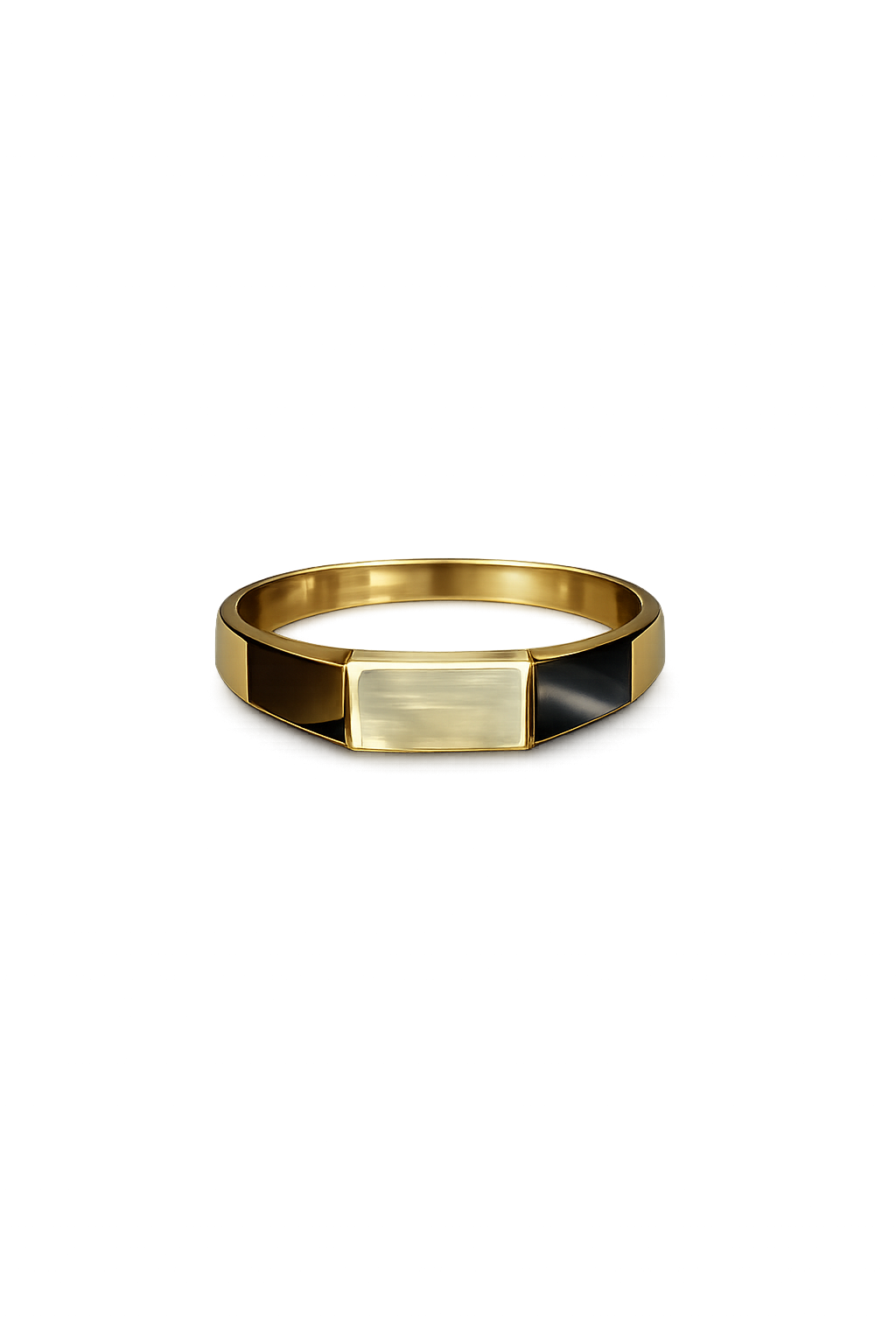 14 Ayar Altın - Beşgen Yüzük