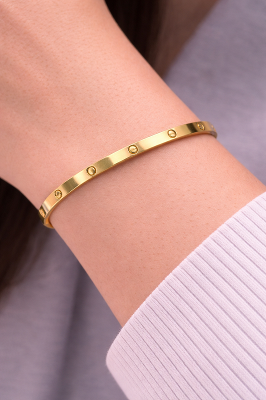 14 Ayar Altın - 5m Marka Kelepçe