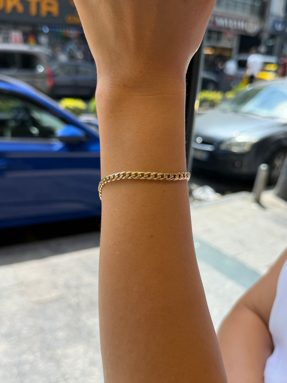 14 Ayar Altın 3m Gurmet Bileklik — detay görünüm 7