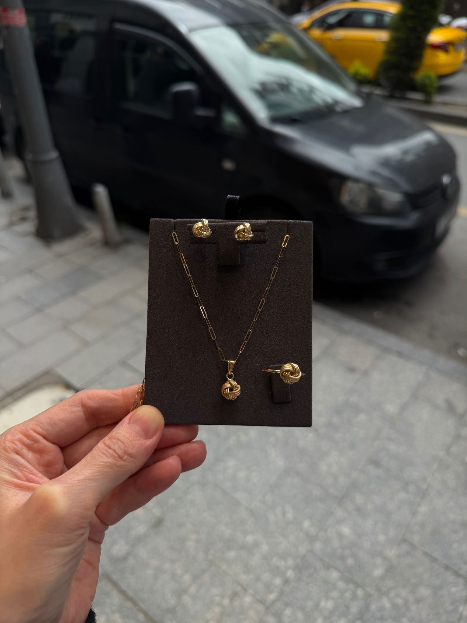 14 Ayar Altın Düğüm Set — detay görünüm 5